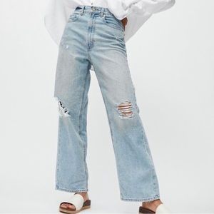 High Rise Loose Baggy Jeans